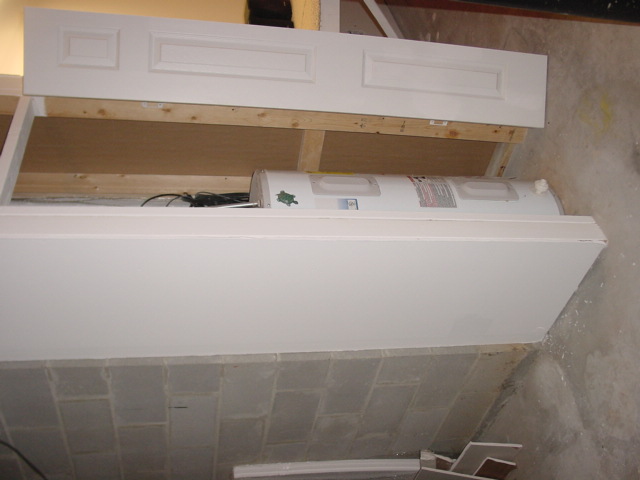 water heateer closet, home improvement, Water heateer closet