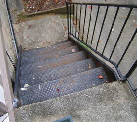 project safe stairs, curb appeal, home maintenance repairs, stairs