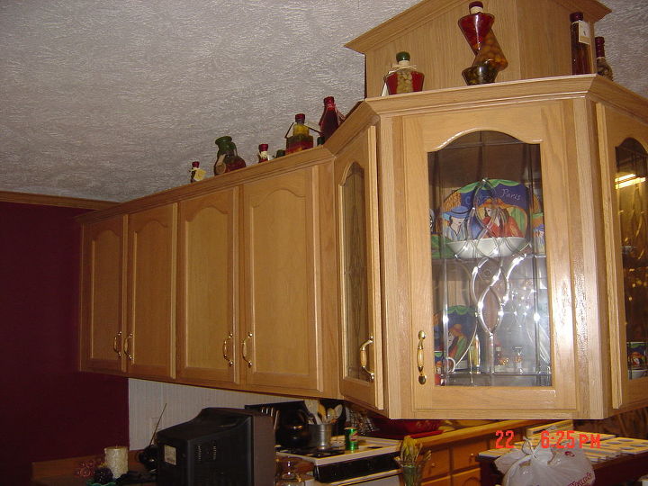 tis b a shows part 2 of our various projects the cabinet over the bar destroyed, kitchen design, Cupboard now gone