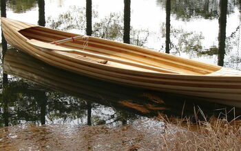 This is a strip canoe I build.
