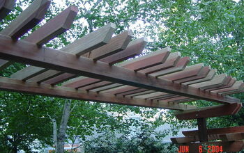 Here's a simple arbor you can build...