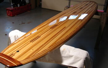 This is a surfboard I just finished for my son in Ca