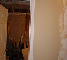 finishing a basement, basement ideas, painting, Painting the walls with a soft tan