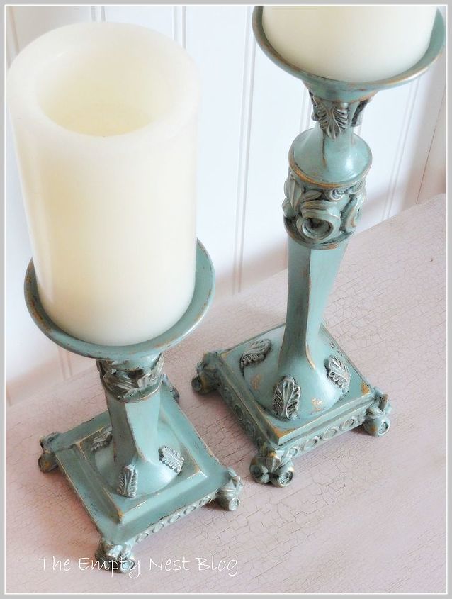 duck egg blue clear amp dark wax slight distressing, home decor, and after