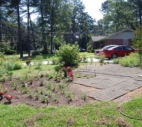 my latest front yard project, concrete masonry, diy, gardening, landscape, outdoor living, patio, My new patio