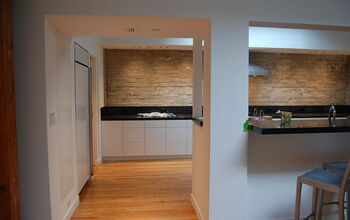 atlanta kitchen remodel. 2" black granite counter tops, corian door, drawer fronts. 
clean, crisp accurate attention to…