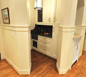 sandy springs renovation, bathroom ideas, home improvement, kitchen backsplash, kitchen design, living room ideas, The pantry has a built in sink using the same materials as the countertop