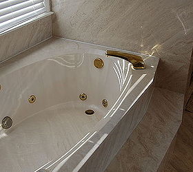 q i have a cultured marble garden tub that needs the bezel trim rings at the jets and, home maintenance repairs, plumbing