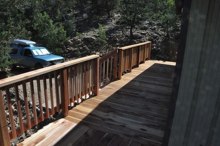 matt and kelly s deck, decks, more railing work
