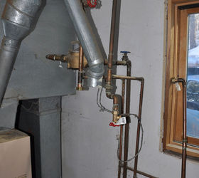 new water heater, home maintenance repairs, how to, hvac, plumbing, water meter in a bad place