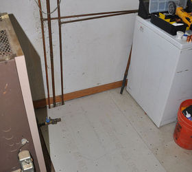 new water heater, home maintenance repairs, how to, hvac, plumbing, new backer down