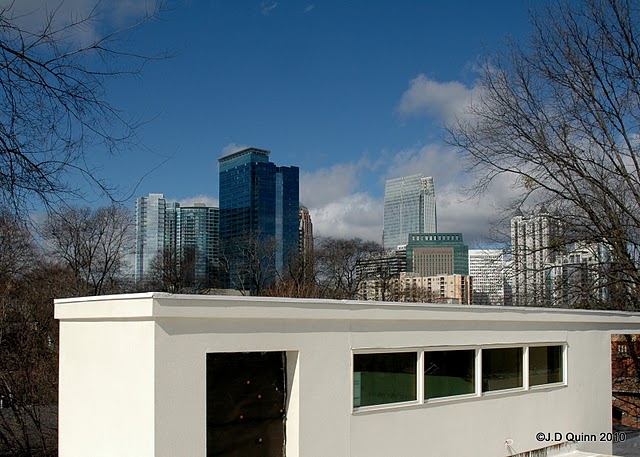 midtown green house, architecture, home decor, urban living, View of Altanta from rooftop deck