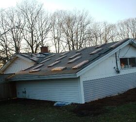 ranch flip brockton ma, Getting ready to install new roof