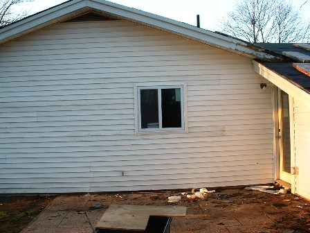 ranch flip brockton ma, Existing crank out window and siding