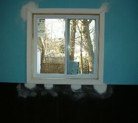 ranch flip brockton ma, New window trimed out taped and seamed