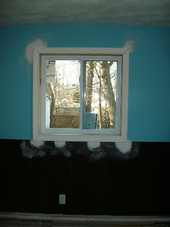 ranch flip brockton ma, New window trimed out taped and seamed