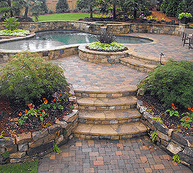 backyard pool oasis, outdoor living, patio, pool designs, Plants are beginning to fill in nicely