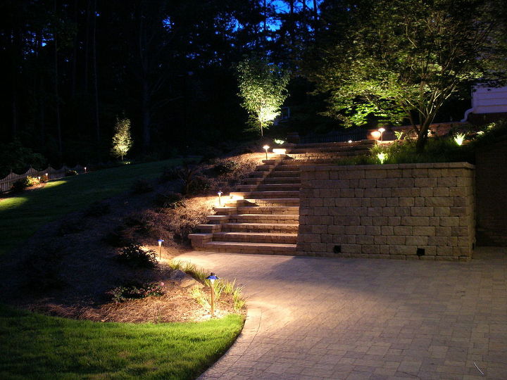 stair and perimeter lighting, electrical, gardening, lighting, Stair and perimeter lighting