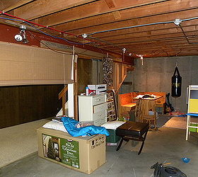 disclaimer in no way is my messy basement a reflection on me as a person it s, basement ideas, electrical, flooring, hvac, lighting, plumbing, windows, connection to storage