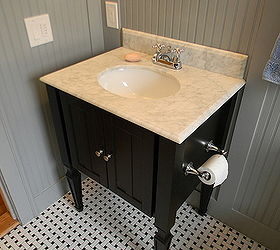 pretty in pink for the most part if the bathroom is pink our designers come up, bathroom ideas, home decor, After new period appropriate freestanding vanity