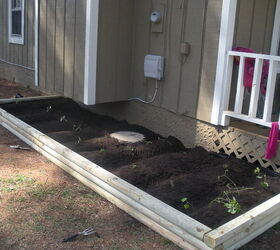 raised garden bed, gardening, raised garden beds, woodworking projects, finished project