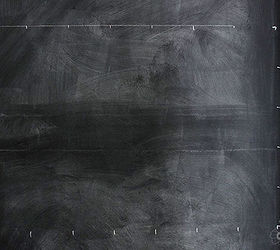 diy chalkboard calendar, chalkboard paint, crafts, painting, wall decor, Mark a tick mark horizontally every 4 more or less depending on your space availability for the 7 days