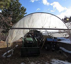 trampoline greenhouse