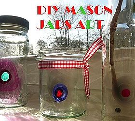 diy mason jars art, crafts, mason jars