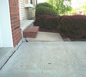 hey hometalkers if you have settled or sinking concrete here in atlanta slabjack, BEFORE