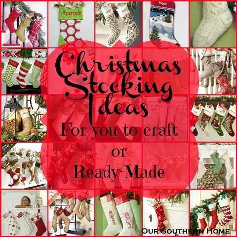 a collection of christmas stocking ideas, christmas decorations, crafts, seasonal holiday decor