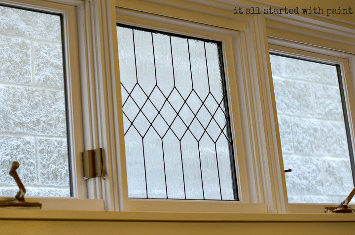 faux leaded glass window, windows, 5 Once the leading lines were in place I applied the Gallery Glass crystal clear directly onto the glass When it dried to clear after 24 hours it added instant character to my 100 year old home