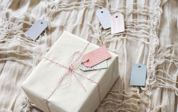 Upcycling cereal boxes into gorgeous gift tags!