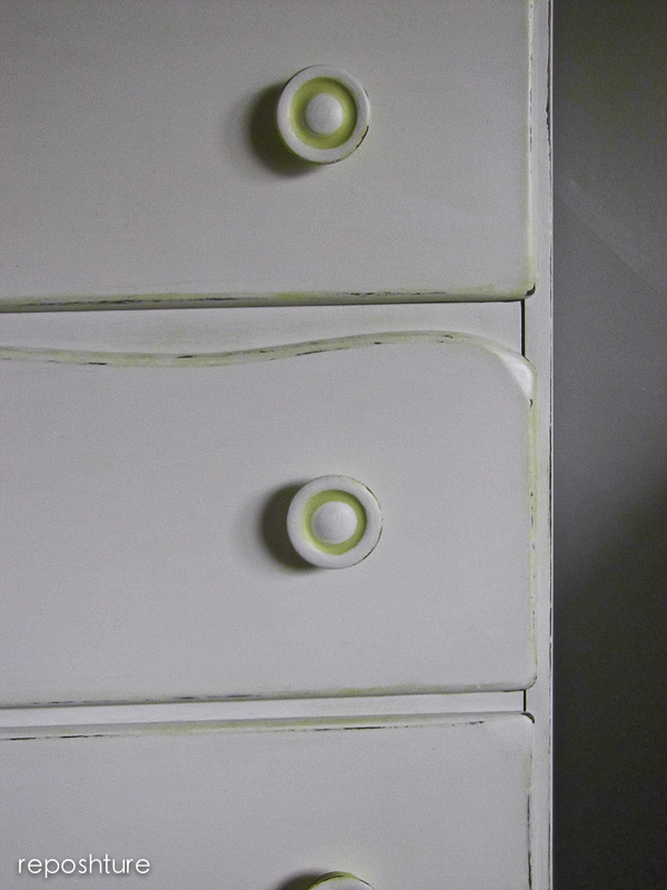 baby dresser makeover, painted furniture