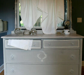 a lovely dresser transformation, chalk paint, painted furniture, The end Don t you just hate taking pictures of mirrors