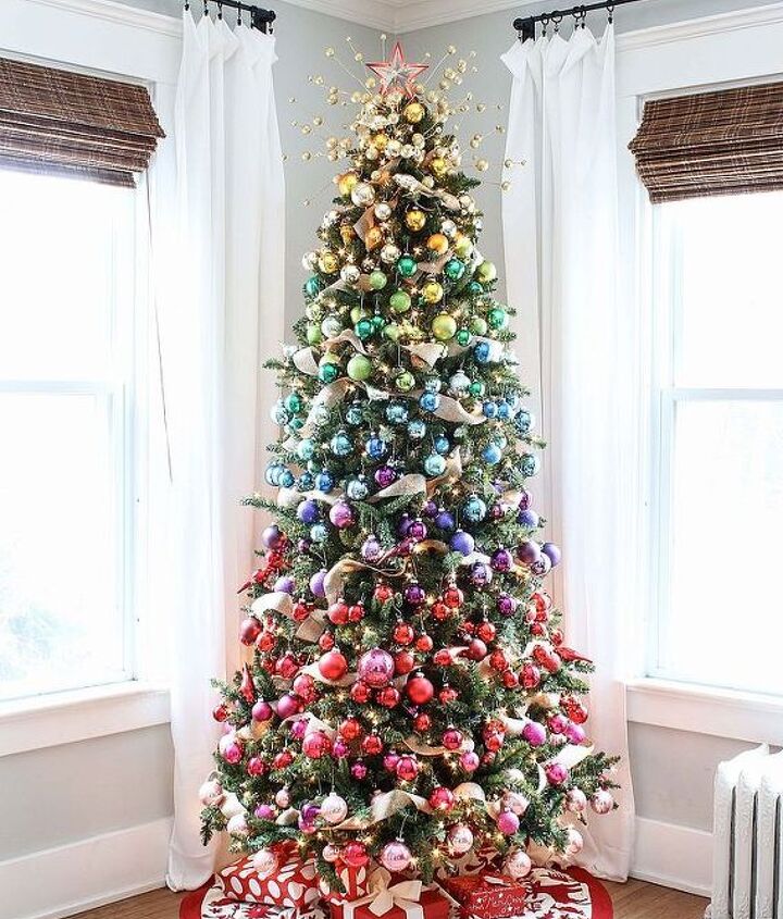 Pin by delicious ness on christmas A Rainbow-inspired Christmas Tree | Hometalk