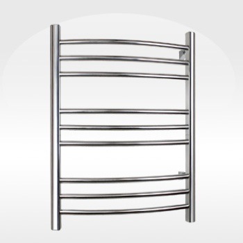 bathroom towel warmers, bathroom ideas, small bathroom ideas, The Riviera Towel Warmers have a modern curved tubular profile can accommodate two large towels Each one is manufactured from superior quality stainless steel Riviera Towel Warmers come in both polished stainless steel finish