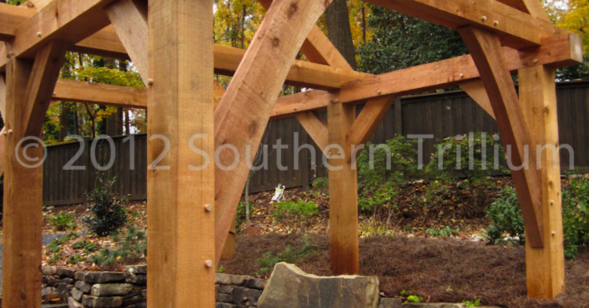 Timber Frame Garden Structure | Hometalk