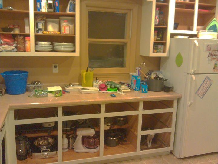 de verde a un sueo nuestros armarios de cocina se pintan, Los marcos son la parte f cil