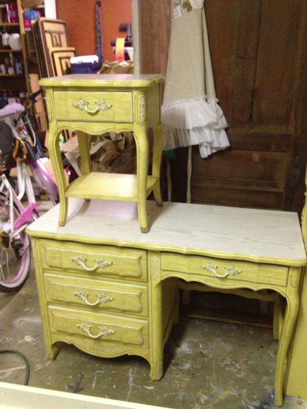 French Desk Makeover All Glammed Up Hometalk French Desk Makeover All Glammed Up Painted Furniture Before