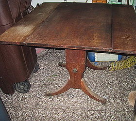 need ideas for what to do about the rusted brass feet on a table i want to paint