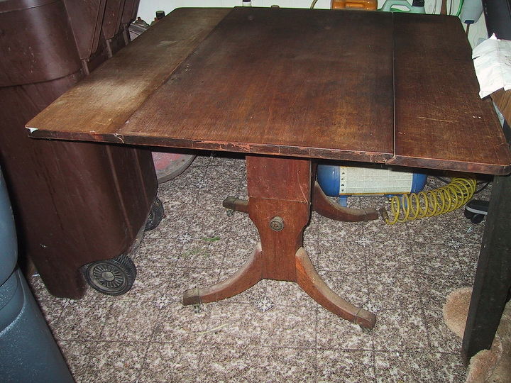 need ideas for what to do about the rusted brass feet on a table i want to paint