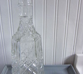 painting glass, crafts, painting, original glass vase before painting
