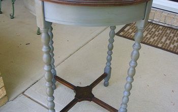 Painted Gray Table