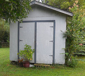 rustic garden sheds everyone should have at least one, gardening, outdoor living, repurposing upcycling, The Gardening Cooks begs your help to make her sad and forlorn little shed happy