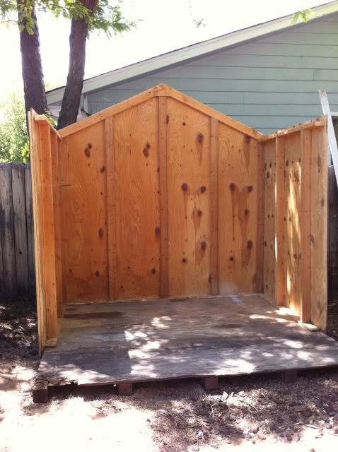new gardening shed, diy, outdoor living, From that point it was just like putting a puzzle together No staples this time though Mr B screwed it back together Of course that did mean he had to cut all of the gazillion and twenty staples off first
