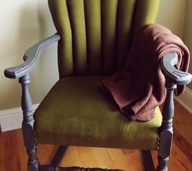 how to paint a rocking chair, painted furniture
