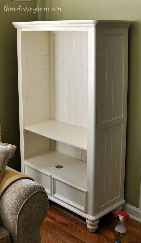 children s bookcase makeover, home decor, living room ideas, painted furniture, repurposing upcycling