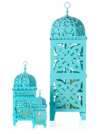 here are 11 outdoor decor finds for under 50, home decor, patio, Lacy Lanterns available at Z Gallerie