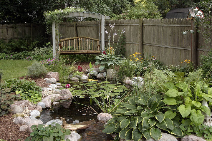 water gardens, outdoor living, ponds water features