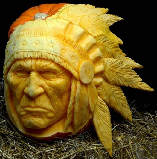 amazing halloween pumpkin carvings, halloween decorations, seasonal holiday d cor, Pumpkin design by RAY VILLAFANE